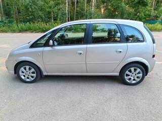 2008 Opel Meriva A Рестайлинг, серебристый, 340000 рублей, вид 4