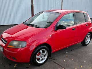 2007 Chevrolet Aveo I, красный, 330000 рублей, вид 5