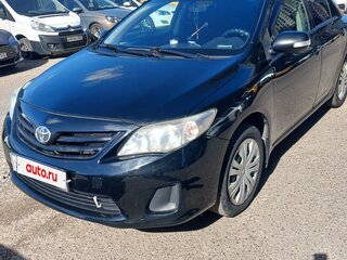 2011 Toyota Corolla X (E140, E150) Рестайлинг, чёрный, 790000 рублей, вид 1