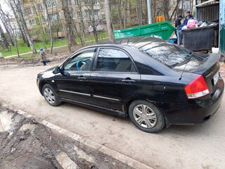 2008 Kia Cerato I Рестайлинг, чёрный, 295000 рублей, вид 4