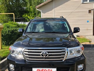 2013 Toyota Land Cruiser 200 Series Рестайлинг 1, чёрный, 6500000 рублей, вид 2