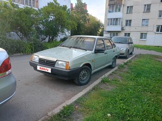 2002 Lada (ВАЗ) 21099, серебристый, 65000 рублей, вид 1