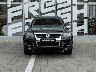 2007 Volkswagen Touareg I Рестайлинг, чёрный, 1035000 рублей, вид 3