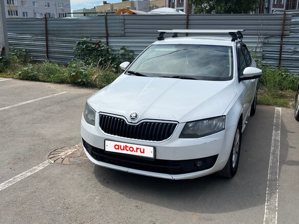 2013 Skoda Octavia III (A7), белый, 550000 рублей