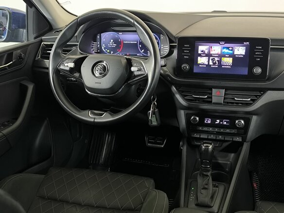 2022 Skoda Rapid II, синий - вид 10