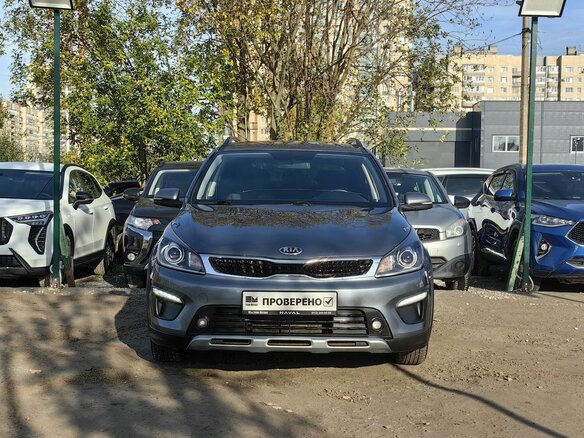 2018 Kia Rio X-Line IV, серый, 1329000 рублей - вид 2