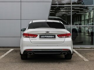 2017 Kia Optima IV, белый, 1630000 рублей, вид 4