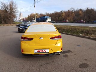 2018 Hyundai Sonata VII (LF) Рестайлинг, жёлтый, 931000 рублей, вид 4
