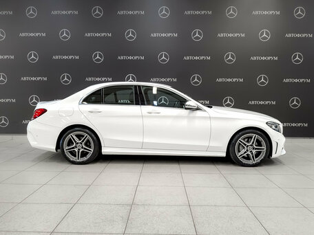 2020 Mercedes-Benz C-Класс 180 IV (W205) Рестайлинг, белый, 3190000 рублей, вид 4