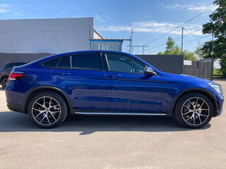 2019 Mercedes-Benz GLC Coupe 300 d I (C253) Рестайлинг, синий, 4200000 рублей, вид 5