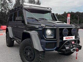 2016 Mercedes-Benz G-Класс 500 4x4 II (W463) Рестайлинг 4, синий, 22500000 рублей, вид 3