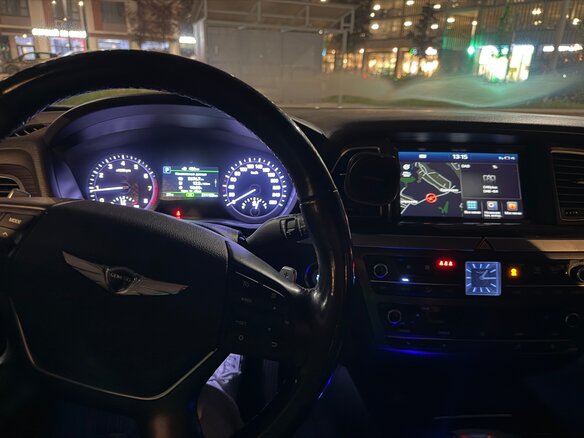 2017 Genesis G80 I, чёрный, 1890000 рублей - вид 13