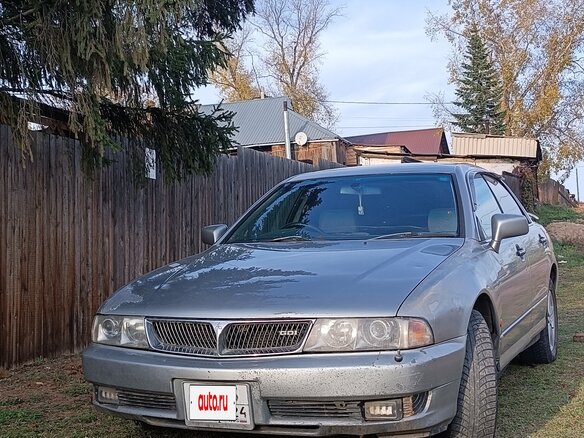 2001 Mitsubishi Diamante II, серый, 360000 рублей - вид 1