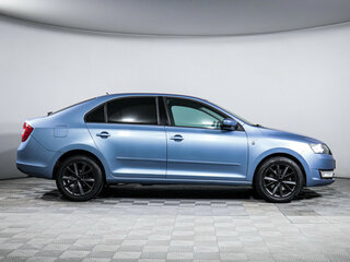 2016 Skoda Rapid I, синий, 1260000 рублей, вид 4