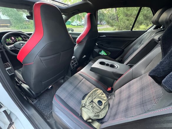 2023 Volkswagen Golf GTI VIII, белый - вид 12