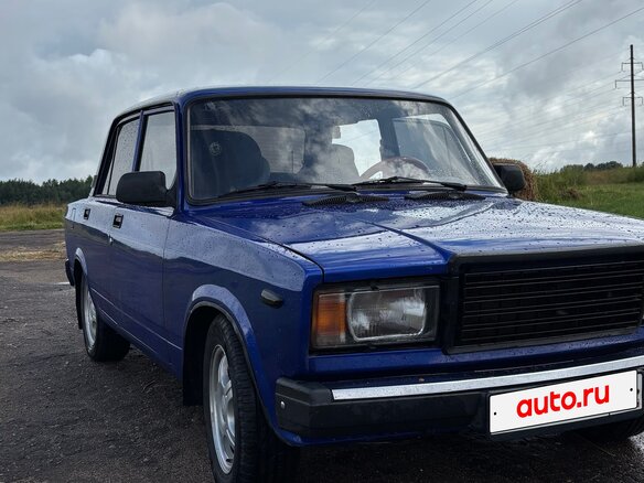 2007 Lada (ВАЗ) 2107, синий - вид 1
