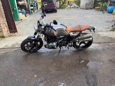 2018 BMW R Nine T Scrambler, серый, 1060000 рублей, вид 4