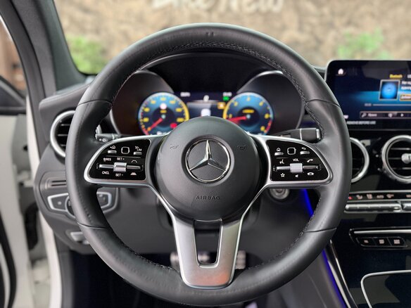 2022 Mercedes-Benz GLC Coupe 220 d I (C253) Рестайлинг, белый - вид 22