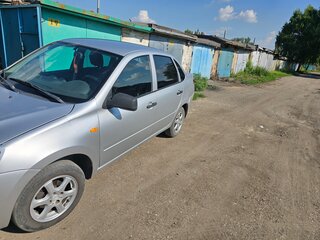 2012 Lada (ВАЗ) Granta I, серебристый, 415000 рублей, вид 2