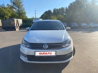 2017 Volkswagen Polo V Рестайлинг, белый, 630000 рублей, вид 4