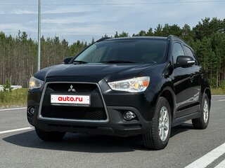 2012 Mitsubishi ASX I, чёрный, 850000 рублей, вид 1
