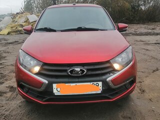 2020 Lada (ВАЗ) Granta I Рестайлинг, красный, 720000 рублей, вид 1