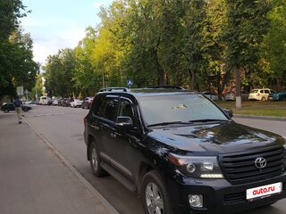 2012 Toyota Land Cruiser 200 Series Рестайлинг 1, чёрный, 3380000 рублей, вид 3