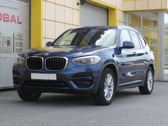2020 BMW X3 20i xDrive III (G01), синий, 3295000 рублей - вид 1