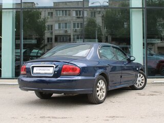 2011 Hyundai Sonata ТагАЗ IV (EF) Рестайлинг, синий, 380000 рублей, вид 4