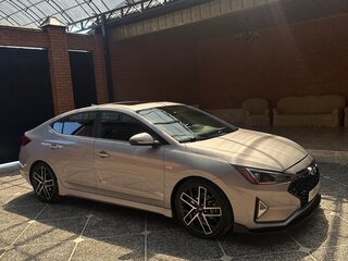 2019 Hyundai Elantra Sport VI (AD) Рестайлинг, серый, 1500000 рублей, вид 1