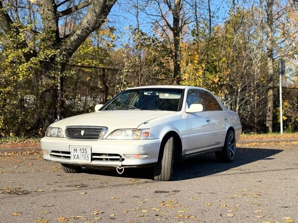 1998 Toyota Cresta V (X100) Рестайлинг, белый, 780000 рублей - вид 7