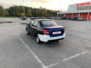 2013 Lada (ВАЗ) Granta I, чёрный, 148000 рублей, вид 5