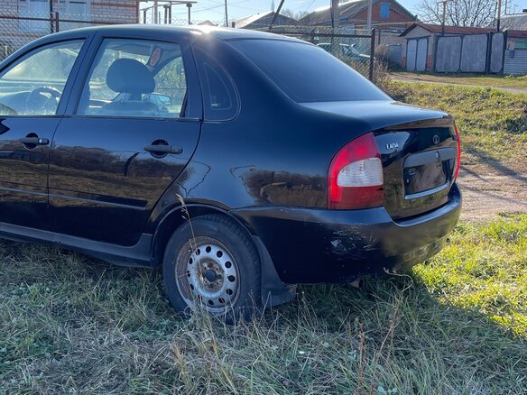 2010 Lada (ВАЗ) Kalina I, чёрный, 160000 рублей - вид 13