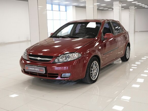 2008 Chevrolet Lacetti I, красный, 249000 рублей