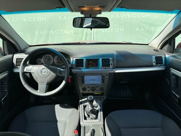 2006 Opel Vectra C Рестайлинг, красный, 475000 рублей - вид 5