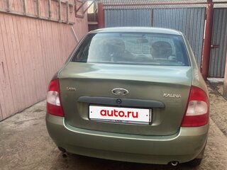 2009 Lada (ВАЗ) Kalina I, зелёный, 195000 рублей, вид 2