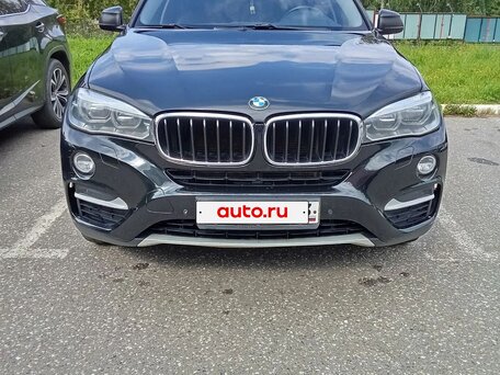 2017 BMW X6 35i II (F16), чёрный, 2700000 рублей, вид 3