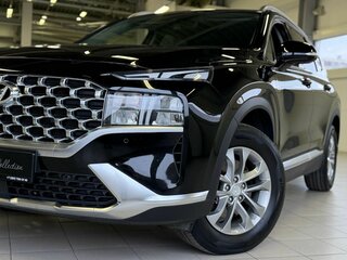 2022 Hyundai Santa Fe IV Рестайлинг, чёрный, 3510000 рублей, вид 2