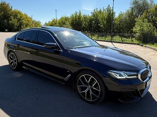 2020 BMW 5 серии 530i VII (G30/G31/G38) Рестайлинг, синий, 4390000 рублей, вид 5