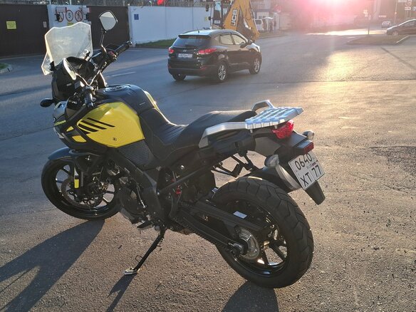 2020 Suzuki V-Strom 1000, жёлтый, 850000 рублей - вид 6