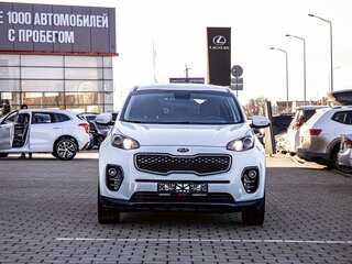2017 Kia Sportage IV, белый, 1595000 рублей, вид 2