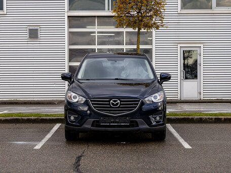 2017 Mazda CX-5 I Рестайлинг, синий, 1636000 рублей, вид 2