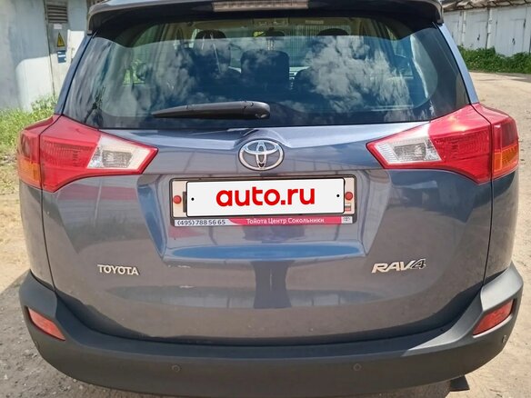 2013 Toyota RAV4 IV (XA40), серый - вид 2