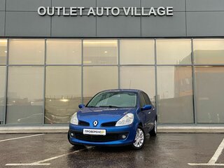 2007 Renault Clio III, синий, 486000 рублей, вид 1
