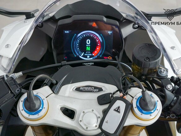 2022 Triumph Speed Triple, белый, 1327000 рублей - вид 11