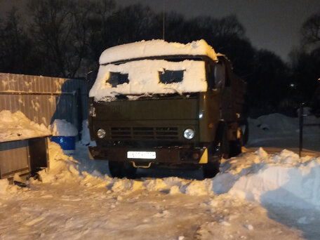 1993 КамАЗ 5511, зелёный, 420000 рублей, вид 1