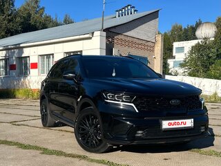 2021 Kia Sorento IV, чёрный, 3447000 рублей, вид 5