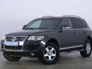 2009 Volkswagen Touareg I Рестайлинг, серый, 1129000 рублей, вид 3