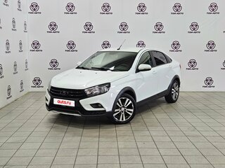 2018 Lada (ВАЗ) Vesta I, белый, 878000 рублей, вид 1