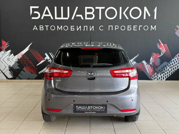 2015 Kia Rio 6-speed III, серый - вид 4